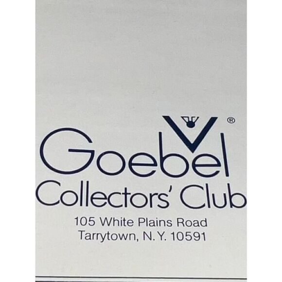 Goebel Collectors’ Club Special Edition No. 2 Plate - Picture 5 of 7